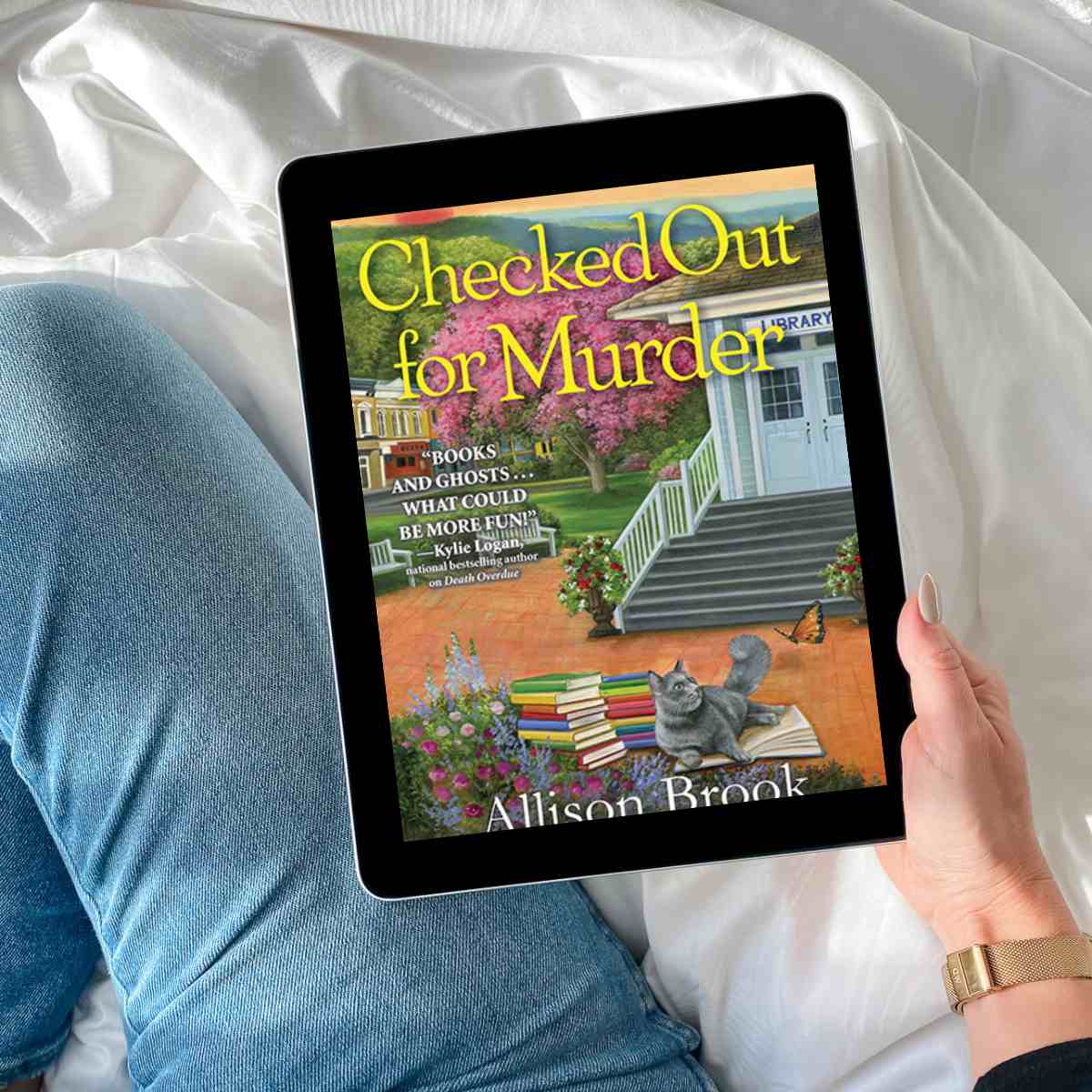 Checked Out for Murder by Allison Brook - Storied Conversation