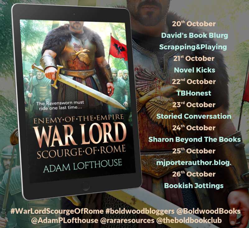 Warlord Scourge of Rome Full Tour Banner